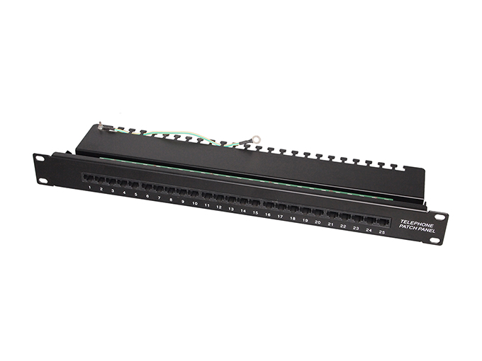 UTP Cat.3 Telephone Panel 25 Port  (ar-u25p-c303)
