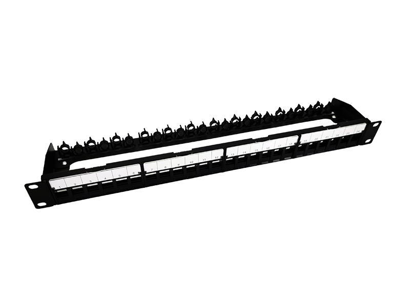 UTP Empty 1U Patch Panel With Cable Manager New Type  (ar-u24p-bp11-4)