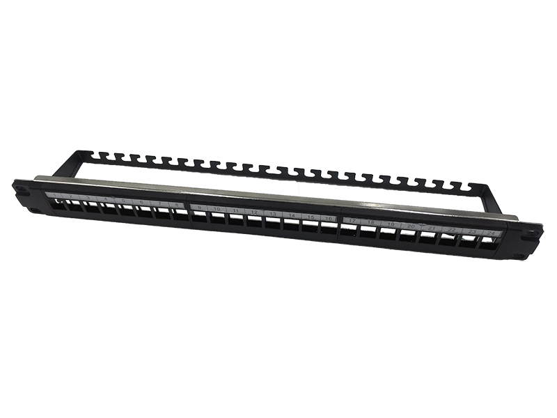 FTP Blank Patch Panel 24 Port With Back Bar  (ar-f24p-bp03-3800x600)