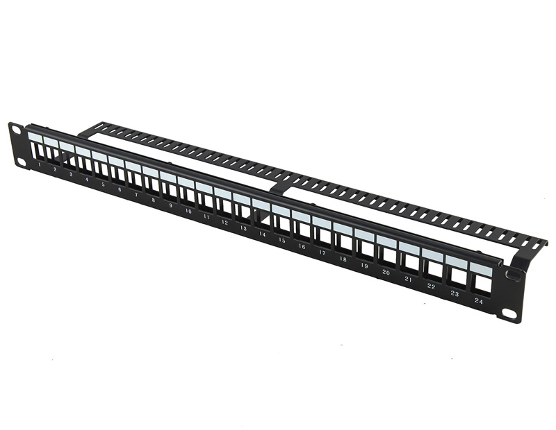 UTP Blank Patch Panel 24 Port With Back Bar  (ar-u24p-bp02-2)