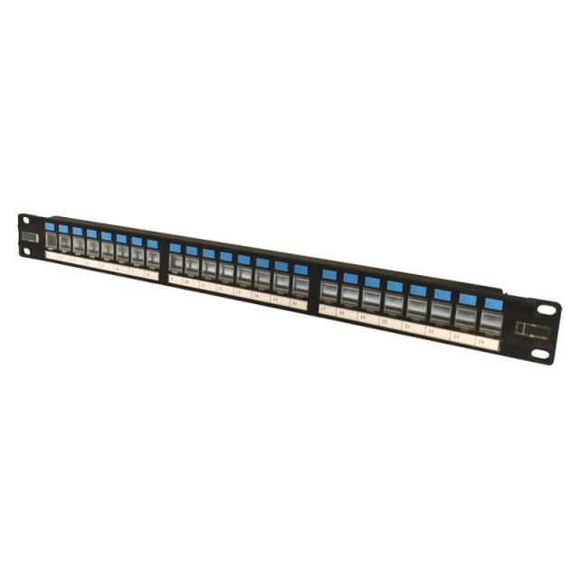 UTP Blank Patch Panel 24 Port With Dustproof Cover  (ar-u24p-bp06-2)