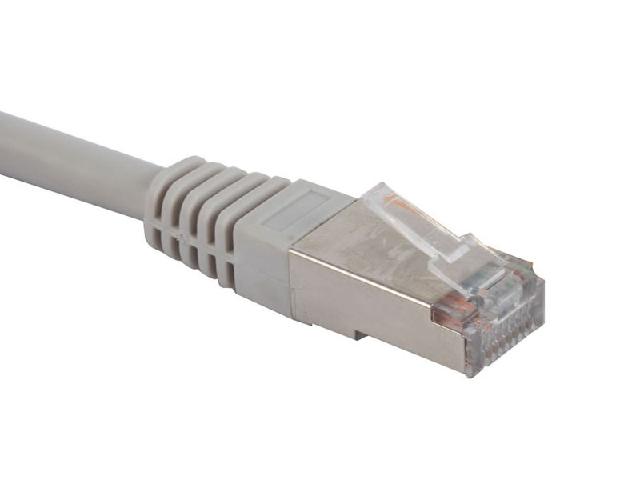 SSTP Cat.6A Patch cord Grey color  (ar-pcu01-c6a)