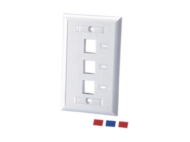 American Type Faceplate 3 Ports  (ar-fp-1203_1601344235)