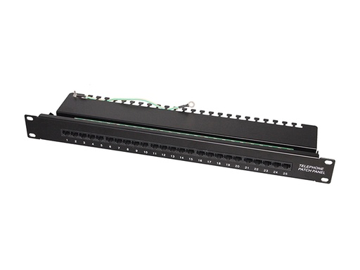 UTP Cat.3 Telephone Panel 25 Port  (ar-u25p-c303)