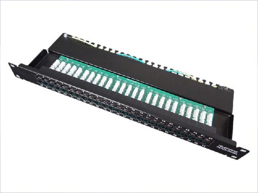 UTP Cat.3 Telephone Panel 50 Port  (ar-u50p-c303_1601266081)