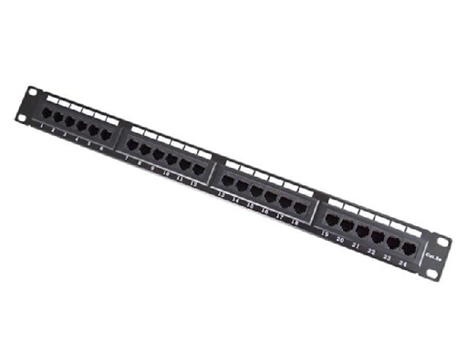 UTP Cat.5e Patch Panel 24 Port 110 IDC  (ar-p2624-c5e)