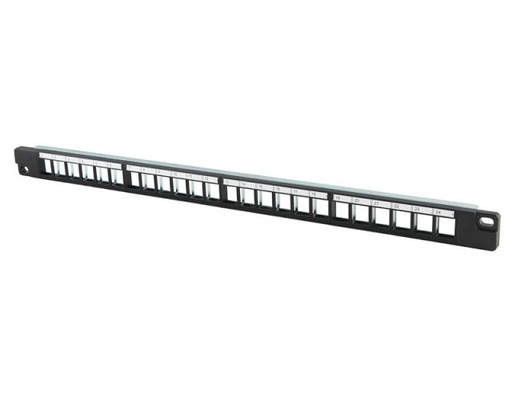 FTP Blank 0.5U Patch Panel 24 Port Without Back Bar  (ar-f24p-bp02-2)