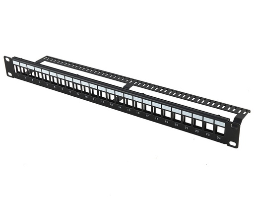 UTP Blank Patch Panel 24 Port With Back Bar  (ar-u24p-bp02-2)