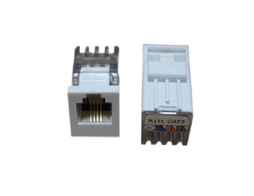 Cat.3 6P4C Keystone Jack, Toolless  (ar-kj-c301)