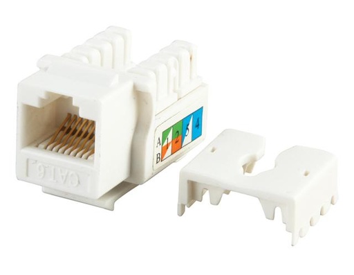 UTP Cat.6 Keystone jack 90 degree  (ar-kju-c601)