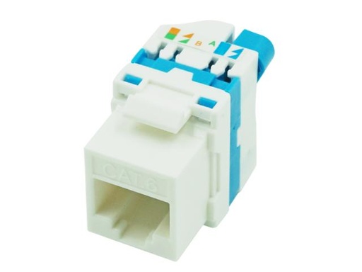 UTP Cat.6 Keystone Jack  (ar-kju-c6l1-2)