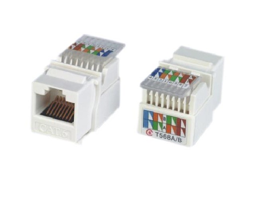UTP Cat.6 Keystone jack Toolless  (ar-kju-c6t2)