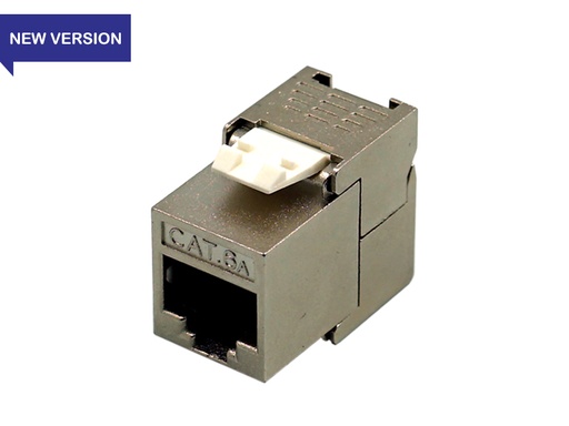 FTP Cat.6A Keystone Jack 180 degree  (c6a17)
