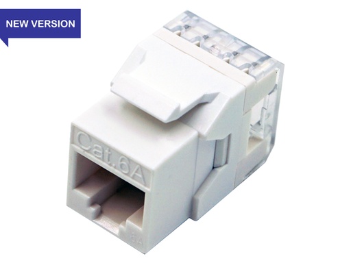 UTP Cat.6A Keystone Jack 180 degree  (800-600)