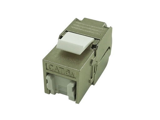 FTP Cat.6A Keystone Jack with dust shutter  (ar-kj-ai3)