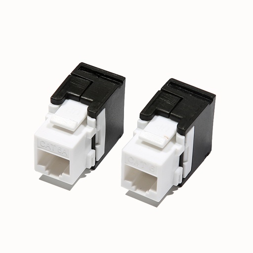 UTP Cat.6A Keystone Jack 180 degree  (ar-kj-c6a03-2)