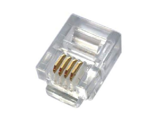 Telephone plug 4P4C  (ar-pgu-44)