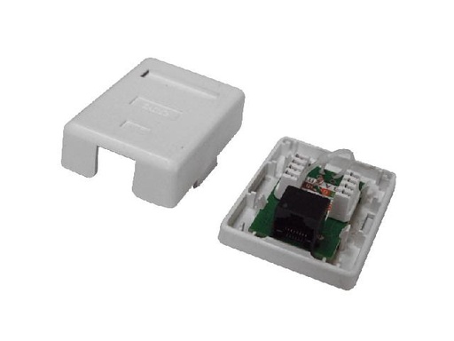Wall socket 1 Port with UTP Cat.5e PCB Module  (ar-olub-01)