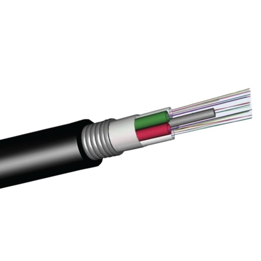 ARMFCO2 Outdoor Single Jacket Single Armored Fiber Optic Cable